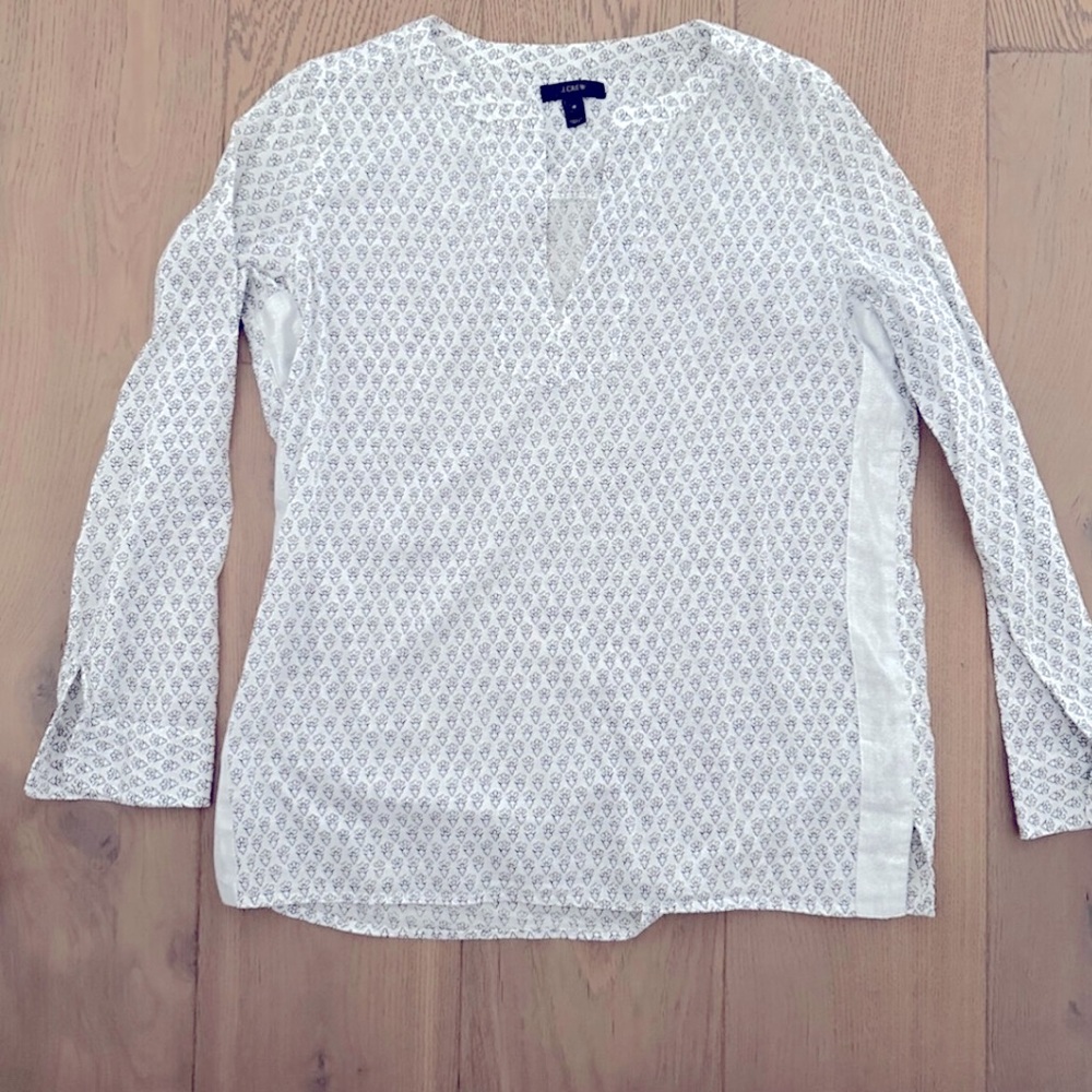 J Crew Tunic Top